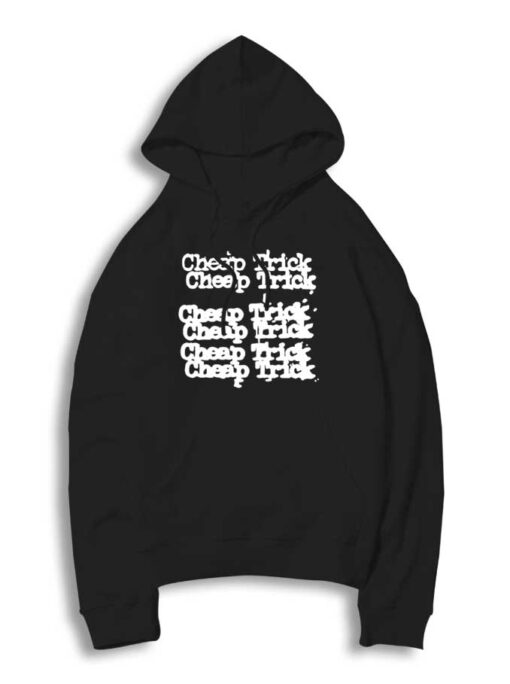 Cheap Trick Rock Band Dripping Hoodie