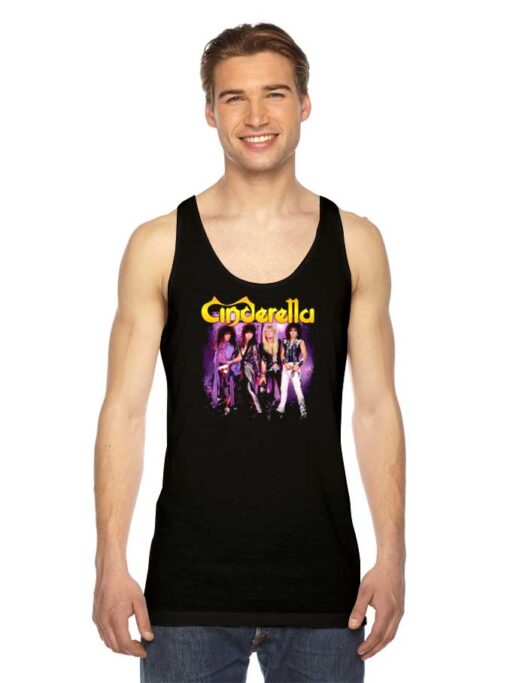 Cinderella Old School Rock Band Tank Top