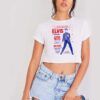 Elvis Presley Poster Vintage Crop Top Shirt