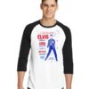 Elvis Presley Poster Vintage Raglan Tee