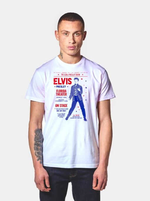 Elvis Presley Poster Vintage T Shirt