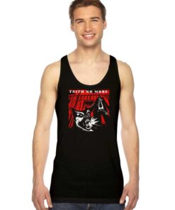 Faith No More American Rock King Logo Tank Top