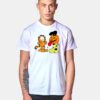 Garfield Halloween Pumpkin Cartoon T Shirt