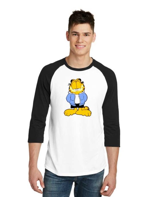 Garfield Hoodie SWAG Cat Raglan Tee