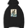 Godzilla Kanagawa Japanese Vintage Hoodie