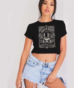 Guns N Roses Paradise City Los Angeles Crop Top Shirt