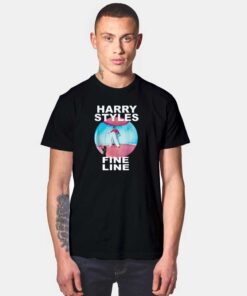 Harry Fine Styles Line Art T Shirt