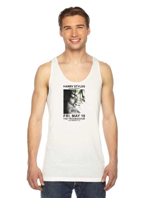 Harry Styles Live In The Troubadour Tank Top