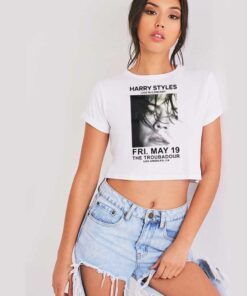 Harry Styles Live In The Troubadour Crop Top Shirt