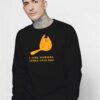 I Was Normal Three Cats Ago Sweatshirt