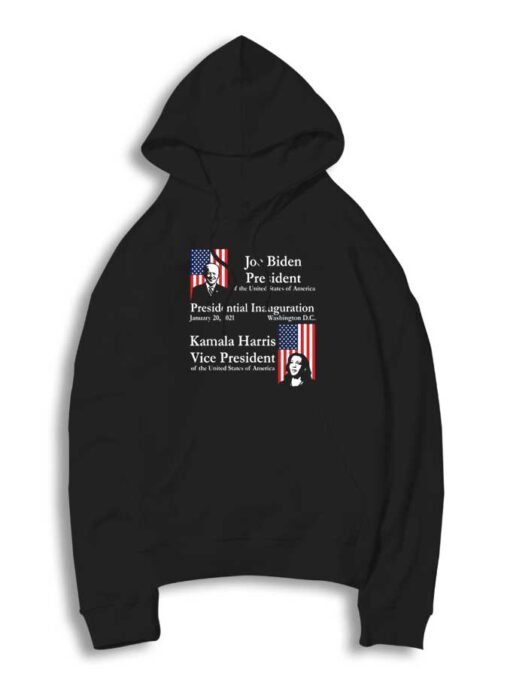 Joe Biden Kamala Harris 2021 For America Hoodie