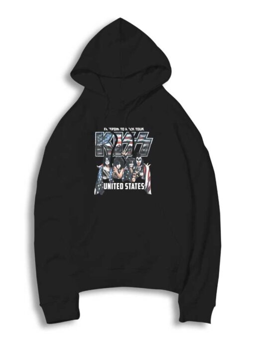 KISS Freedom To Rock Tour United States Hoodie