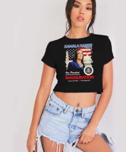 Kamala Harris Inauguration 2021 Vice President Crop Top Shirt