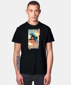 King Kaiju Ukiyo-e Godzilla T Shirt