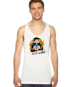 Kurt Cobain Nevermind Nirvana Band Tank Top