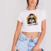 Kurt Cobain Nevermind Nirvana Band Crop Top Shirt