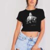 Kurt Cobain Nirvana Unplugged Acoustic Crop Top Shirt