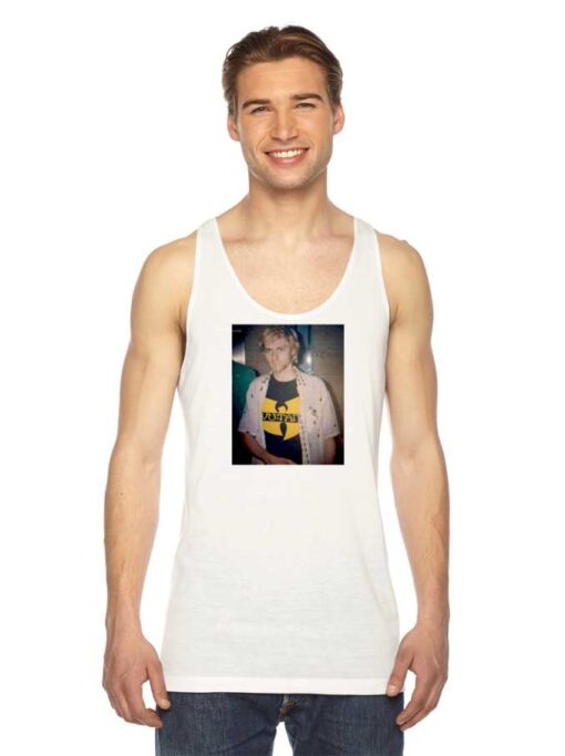 Kurt Cobain Nirvana Wearing Wu Tang Tank Top