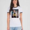 Kurt Cobain Nirvana Wearing Wu Tang Ringer Tee