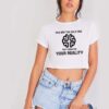 Law Of Attraction Create Your Reality Crop Top Shirt