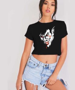 Lil Peep X Alien Body Anarchy Vampire Ghost Crop Top Shirt