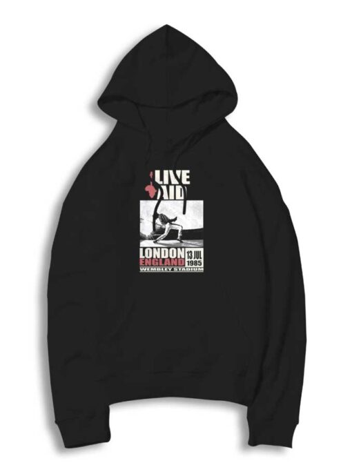 Live Aid London Wembley Freddie Mercury Hoodie