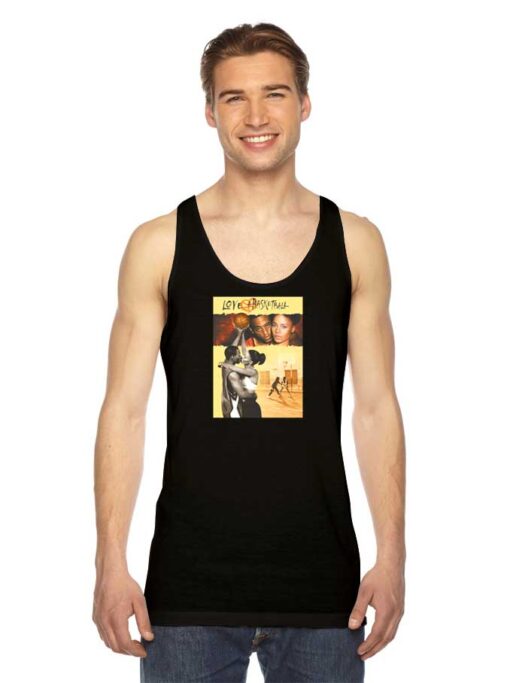 Love And Basketball Poster Tank Top