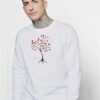 Love Tree For Valentine Day Sweatshirt