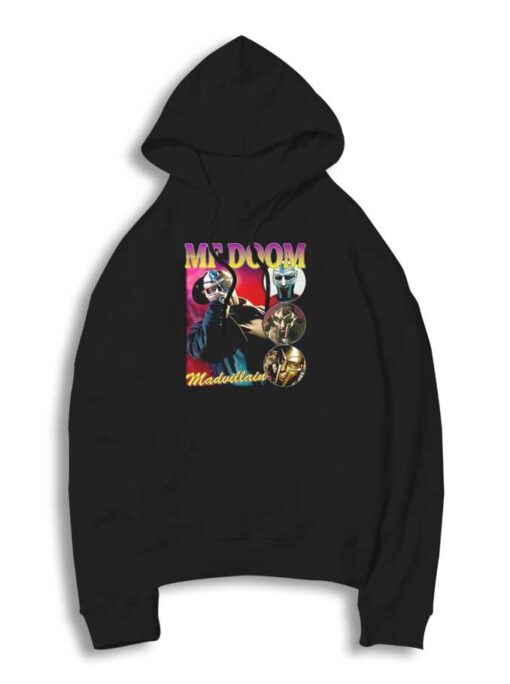 MADVILLAIN Vintage 90s Bootleg Rap Logo Hoodie