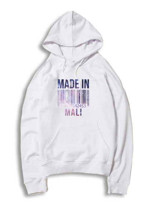 Made In Mali Barcode Hoodie