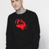 Magnetismo Animale Red Shark Sweatshirt