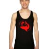 Magnetismo Animale Red Shark Tank Top