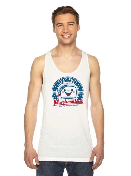 Marshmallows Stay Puft Est 1984 Tank Top