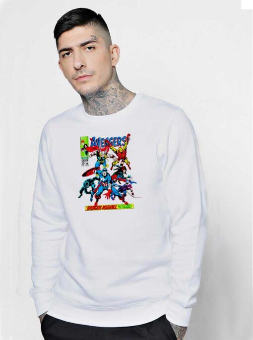 Marvel Vengadores Comics Assemble Sweatshirt