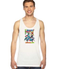 Marvel Vengadores Comics Assemble Tank Top