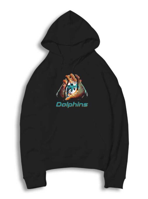 Miami Dolphins Gloves Football Club Hoodie