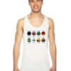 Minimalist Planets Picture Star Wars Tank Top