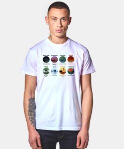 Minimalist Planets Picture Star Wars T Shirt