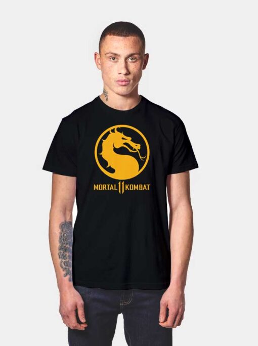 Mortal Kombat 11 Dragon Logo T Shirt