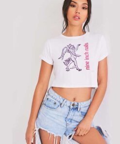 Nine Inch Nails Satan Hell Crop Top Shirt