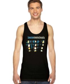 Nine Inch Nails Tension Tour Logo Tank Top