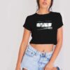 Nine Inch Nails X Ray Logo Crop Top Shirt