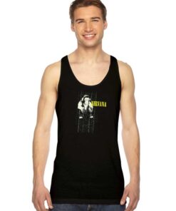 Nirvana Monkey Band Grunge Style Tank Top