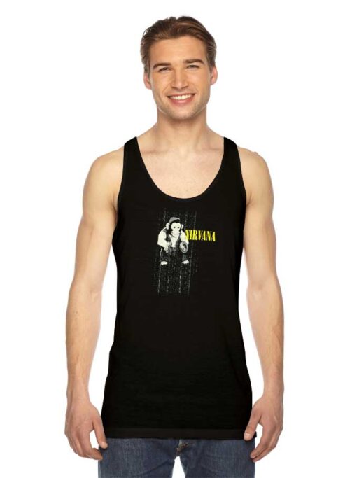 Nirvana Monkey Band Grunge Style Tank Top