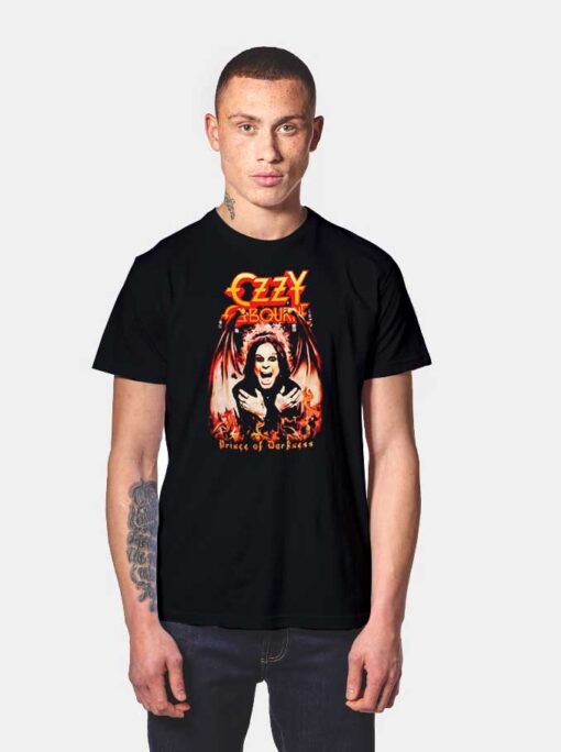 Ozzy Osbourne Prince Of Darkness Rock T Shirt