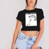 Pain And Suffering Skeleton Sad Crop Top Shirt