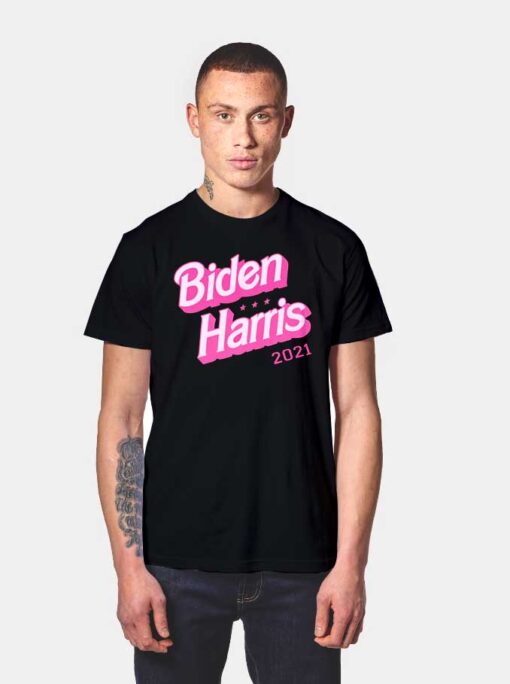 President Joe Biden Barbie Logo T Shirt