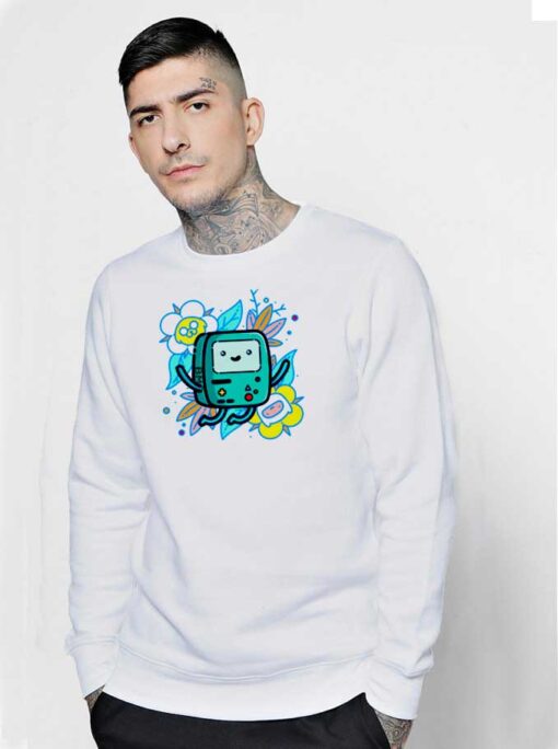 Retro BMO Adventure Time Cartoon Sweatshirt