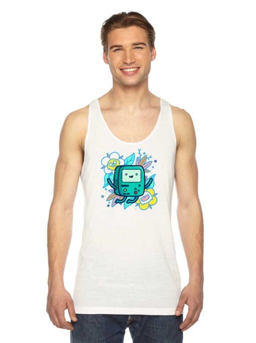 Retro BMO Adventure Time Cartoon Tank Top