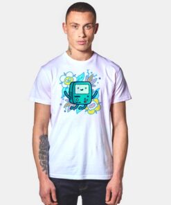 Retro BMO Adventure Time Cartoon T Shirt